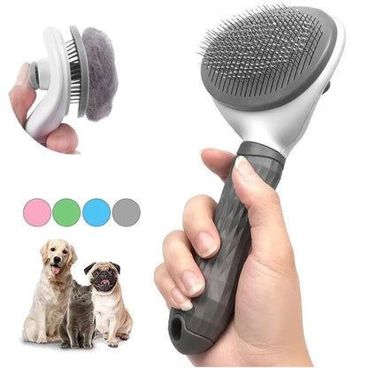 Pet Hair Remover Brush For Dogs & Cats