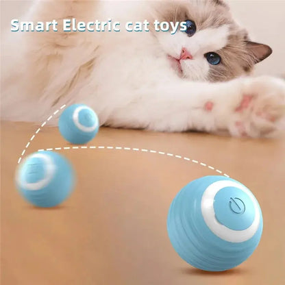 Cat Interactive Ball Training Self-moving Kitten Electric Cat Ball Toys