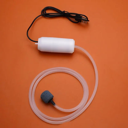 Silent Portable Mini USB Charging Fish Tank Oxygen Pump Fish Farming Aquarium Supplies