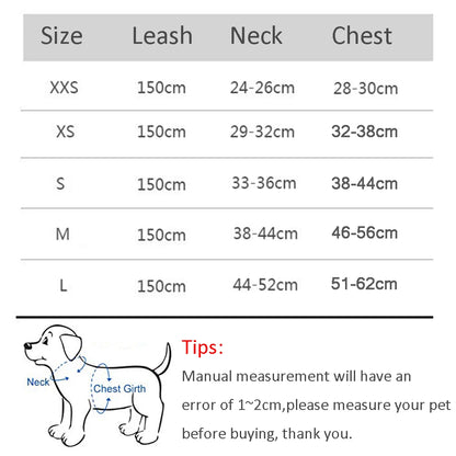 Adjustable Puppy Cat Harness Vest French Bulldog Chihuahua Pug Outdoor Walking Lead Leash