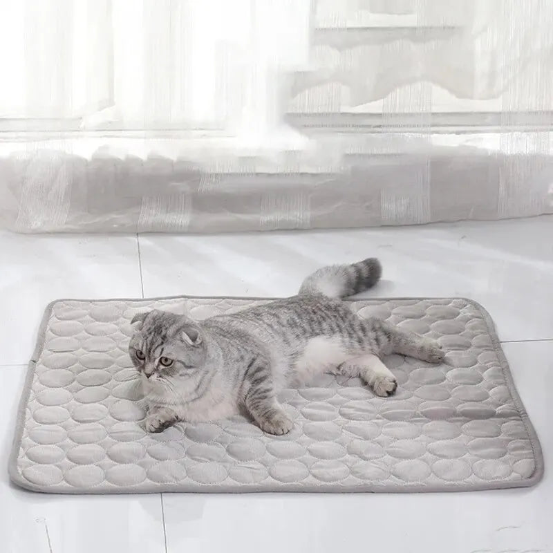 Pet Ice Mats Summer - Cat & Dog Sofa Nest Bed Cooling Sleeping Pad