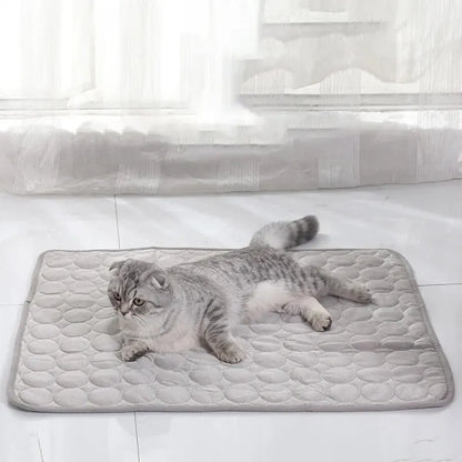 Pet Ice Mats Summer - Cat & Dog Sofa Nest Bed Cooling Sleeping Pad