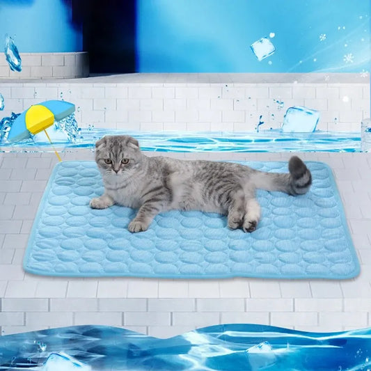 Pet Ice Mats Summer - Cat & Dog Sofa Nest Bed Cooling Sleeping Pad