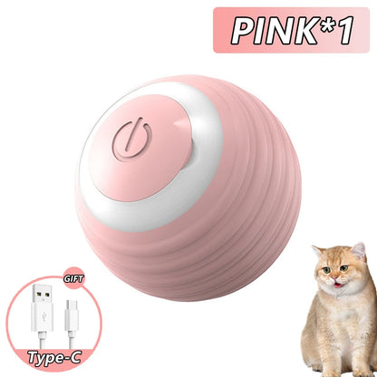Automatic Rolling Magic Ball Electronic Interactive Cat Toy