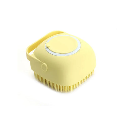 Pet Bathing Brush Soft Silicone Massager - Shower Gel Bathing Brush