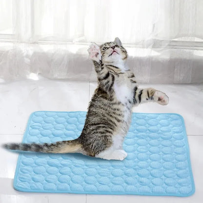 Pet Ice Mats Summer - Cat & Dog Sofa Nest Bed Cooling Sleeping Pad