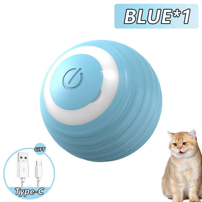 Automatic Rolling Magic Ball Electronic Interactive Cat Toy