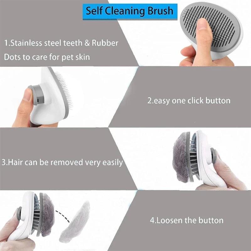 Cat Brush Remove Hair Pet Hair Removal Comb